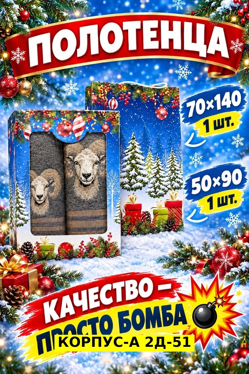 Махровое полотенце из 100 хлопка — фото 2