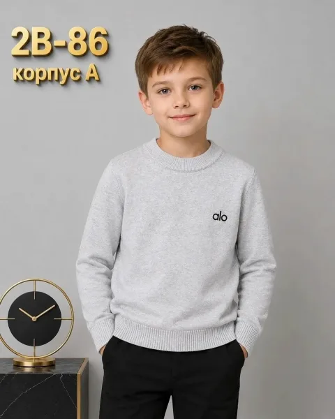 Кофта из натурального хлопка — фото 8