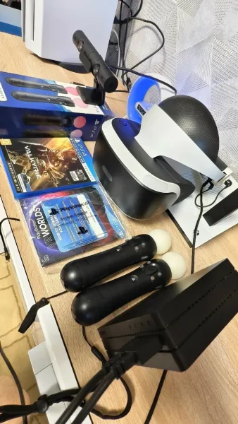НПродам VR очки виртуальной реальности для в новом состоянии, есть оригинальный переходник для PS5, так же в комплекте н — фото 7