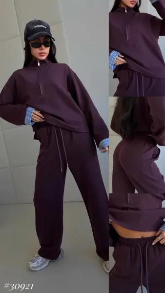 Костюм в стиле casual/sport из 100 хлопка — фото 1