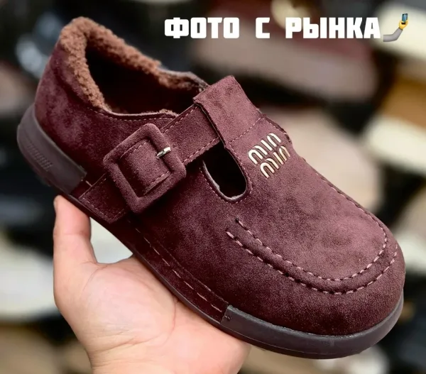 Miu-Miu ЛОФЕРЫ НА ЗИМА — фото 11