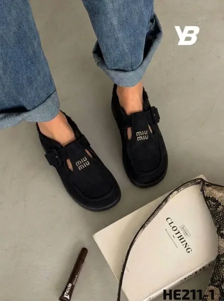 Miu-Miu ЛОФЕРЫ НА ЗИМА — фото 17