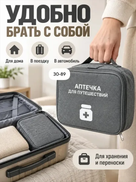Аптечка домашняя, сумка для лекарств — фото 5