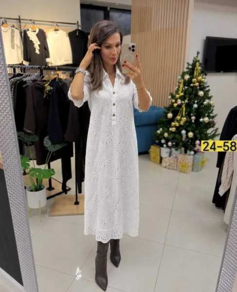 Платье хлопок мягкая и приятная на ощупь — фото 1