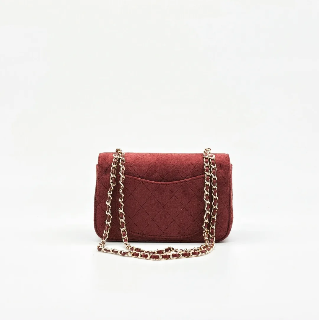 Сумка CHANEL, замша — фото 2