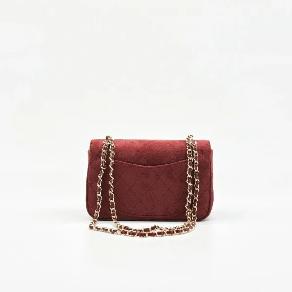 Сумка CHANEL, замша — фото 2