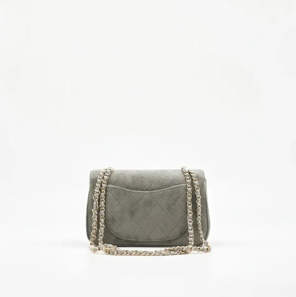 Сумка CHANEL, замша — фото 2