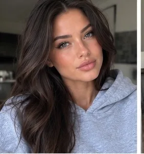 Женское худи прямого кроя из плотной гладкой трехнитки без начеса — фото 9