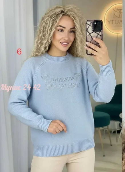 Кофточка кашемир вязаный — фото 11