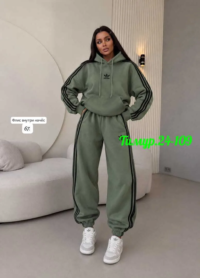Флисовый костюм Adidas — фото 2