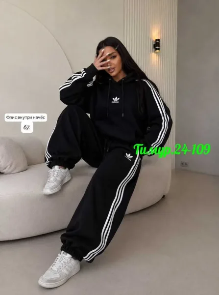Флисовый костюм Adidas — фото 1