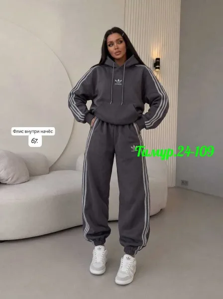 Флисовый костюм Adidas — фото 3