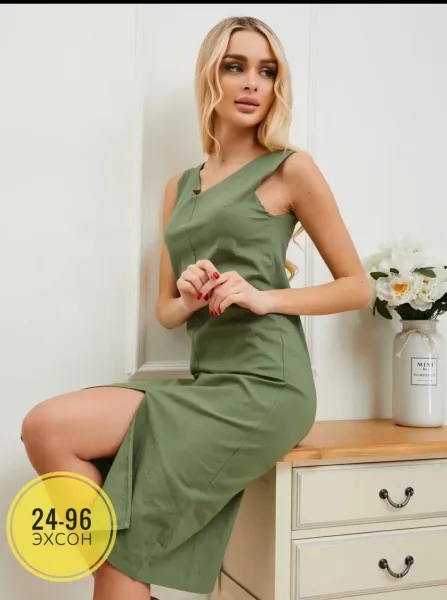 Сарафан из хлопка — фото 11