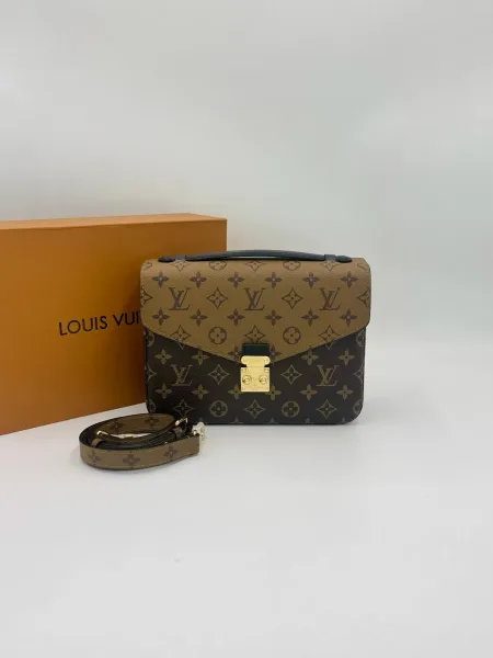 Сумка LOUIS VUITTON из канвы и натуральной кожи — фото 4