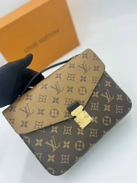 Сумка LOUIS VUITTON из канвы и натуральной кожи — фото 6