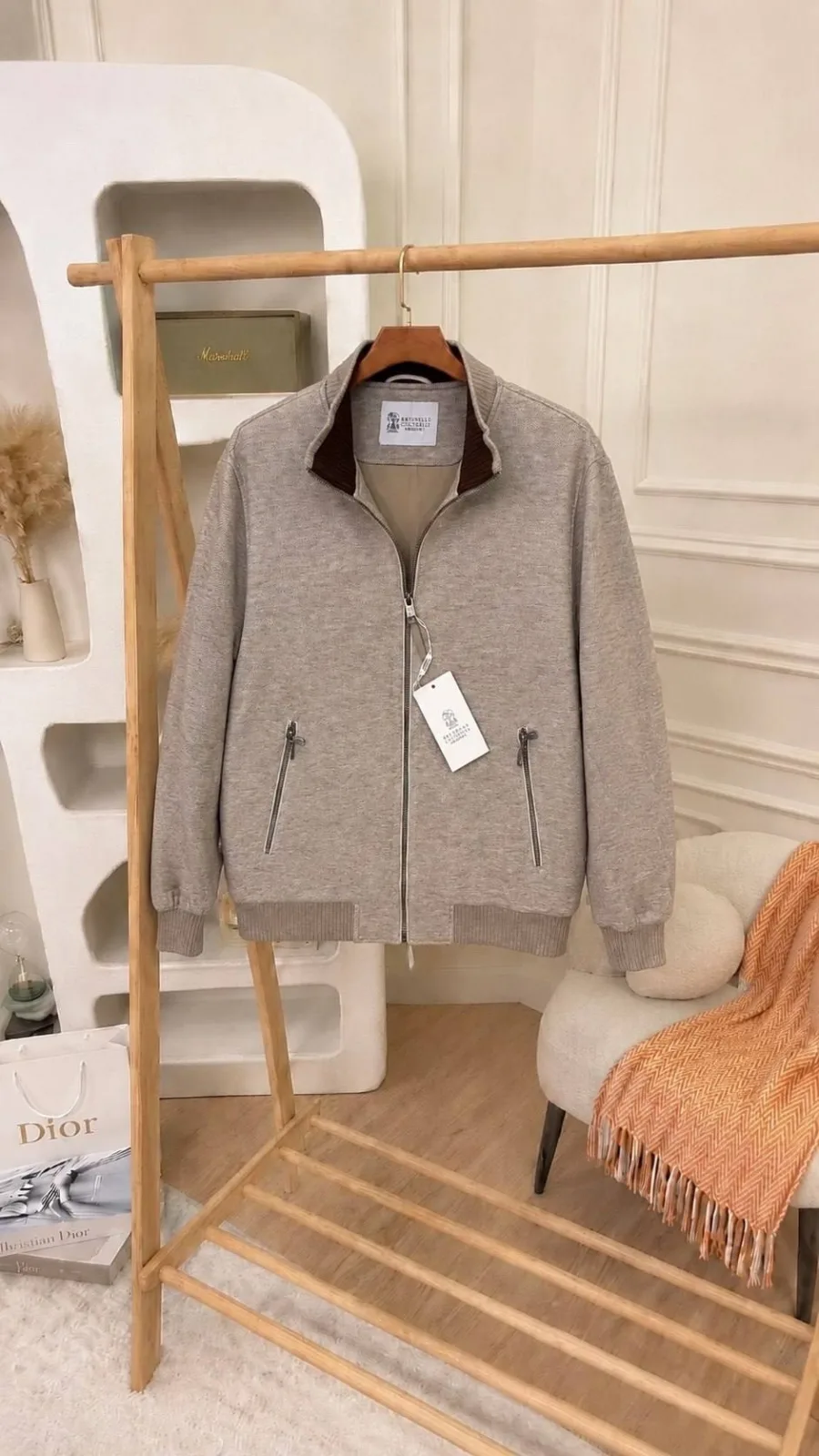 Куртка Loro Piana Premium из кашемира и шерсти — фото 1