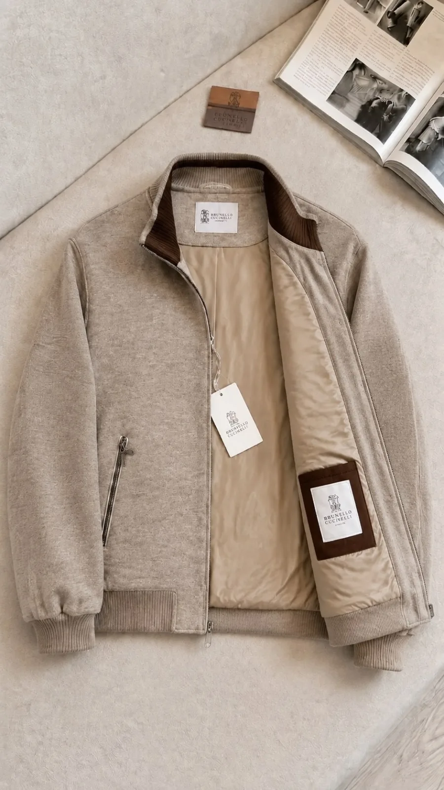 Куртка Loro Piana Premium из кашемира и шерсти — фото 2