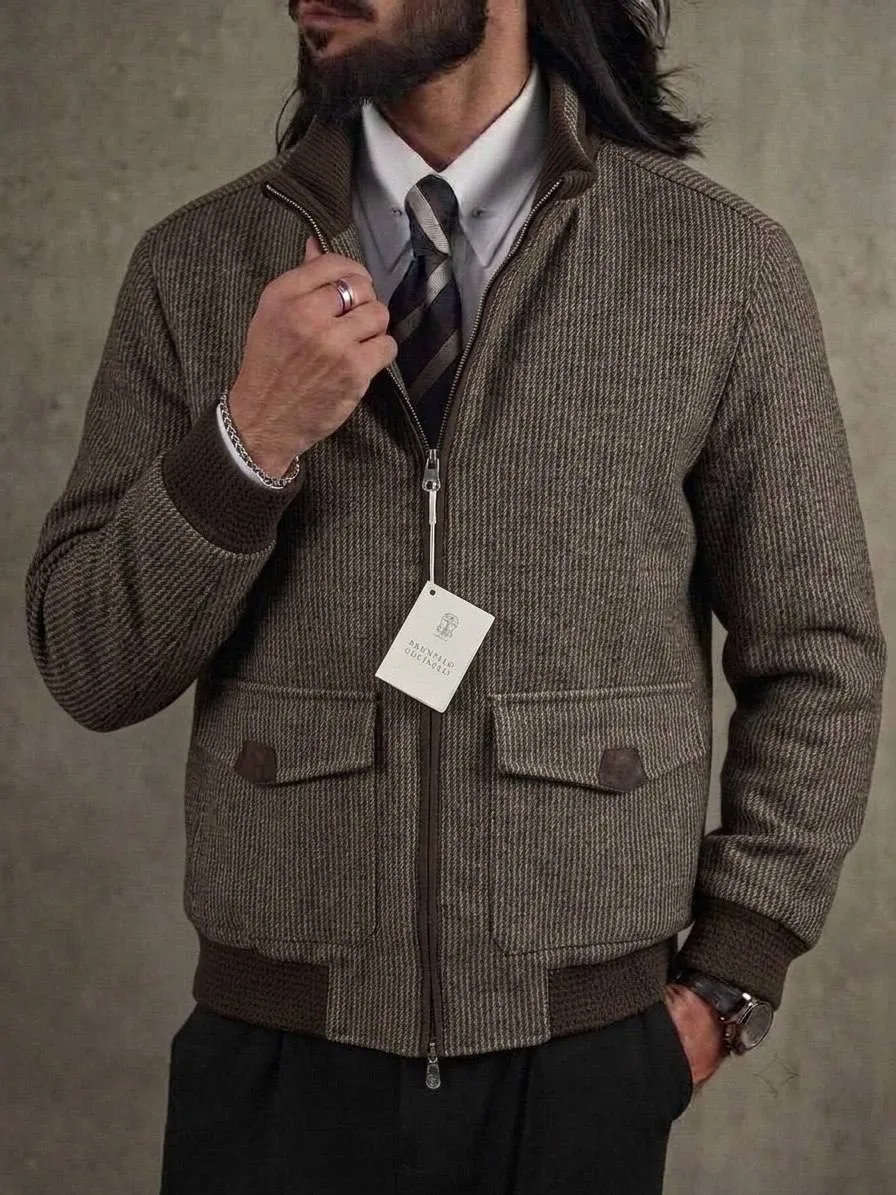 Brunello Cucinelli куртка из кашемира и шерсти — фото 1