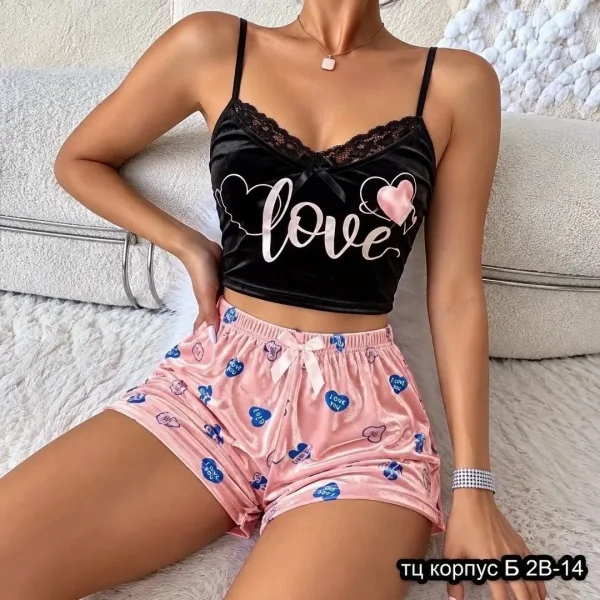 Пижама из бархата — фото 1