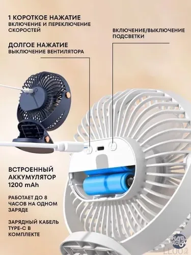 Настольный вентилятор CD1dL6 — фото 6