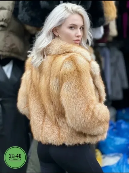 ЭКО шубка под песец — фото 2