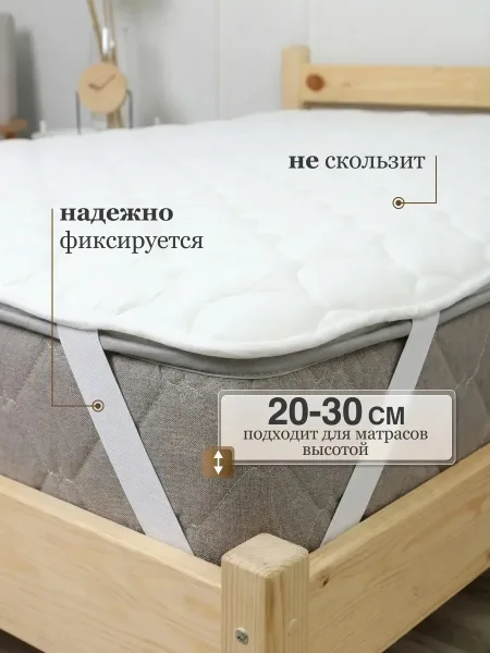 Наматрасник трикотажное полотно — фото 4