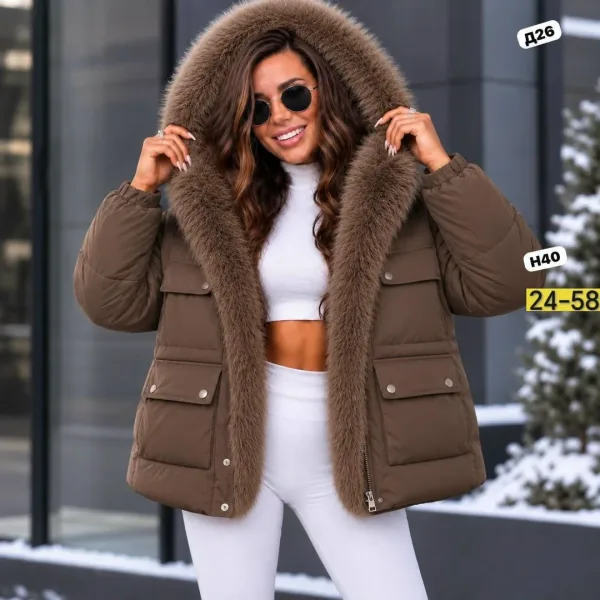 Женская Утеплённая Куртка Стиль И Комфорт В Холодную Погоду — фото 7