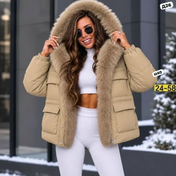 Женская Утеплённая Куртка Стиль И Комфорт В Холодную Погоду — фото 6