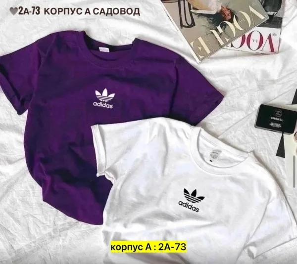Женская футболка из 100 хлопка — фото 13