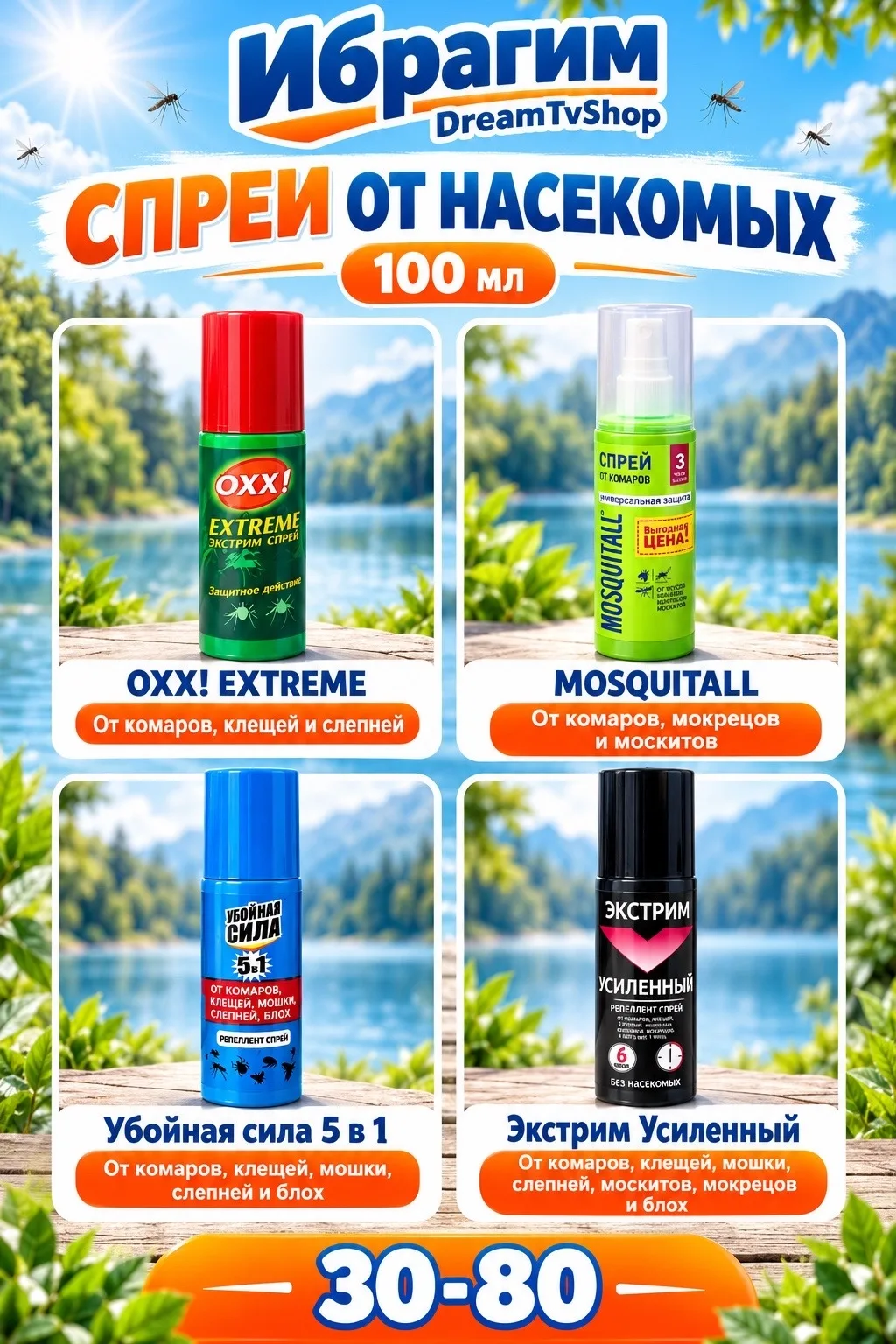 Спреи от насекомых — фото 1