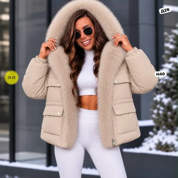 Женская Утеплённая Куртка Стиль И Комфорт В Холодную Погоду — фото 5