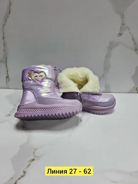 Дутики из натурального меха для зимнего сезона — фото 5