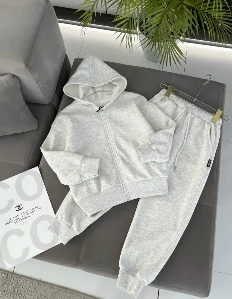 Спортивный костюм из двухнитки с начесом и подкладкой из флиса — фото 5