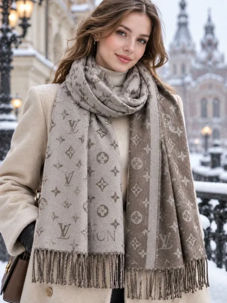 Новый палантин тёплые — фото 10