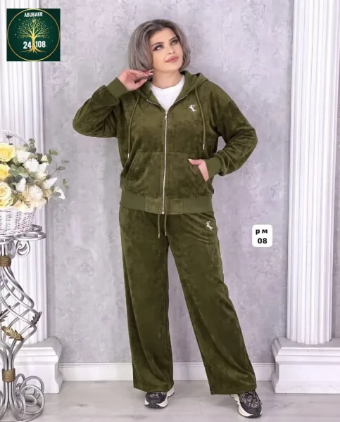 Костюм двойка из вельвета — фото 1