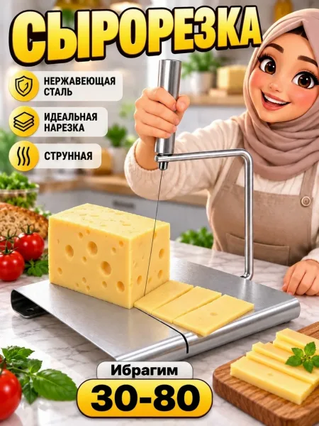 Сырорезка струнная 350 — фото 1