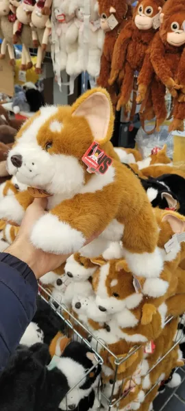 Мягкая игрушка рыжая собачка — фото 4