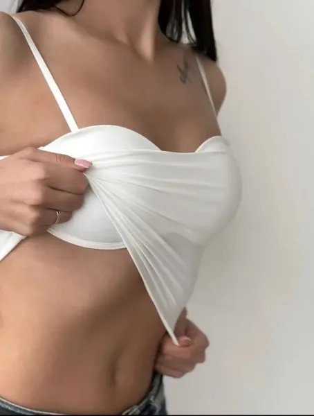 Топ Zara с корректирующими чашками push up — фото 2