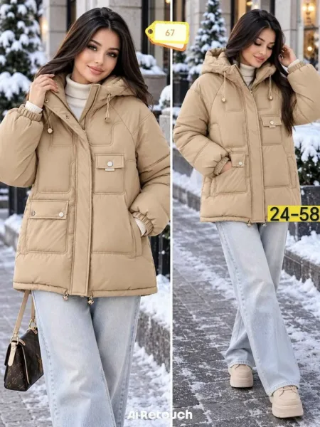 Зимняя куртка большие размеры — фото 1