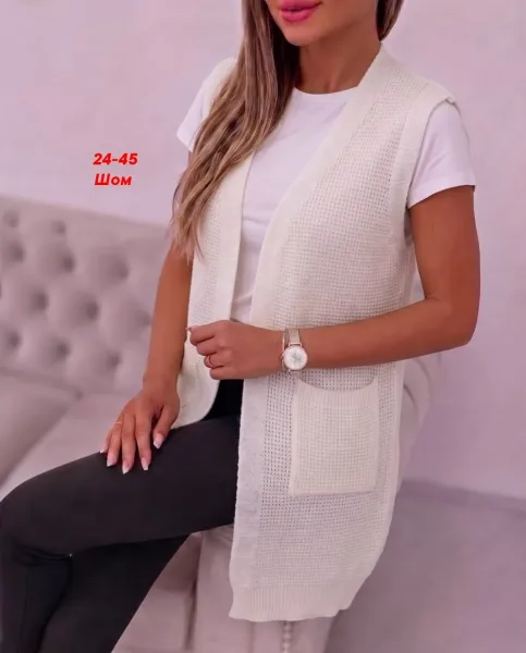 Кардиган вязаный — фото 3