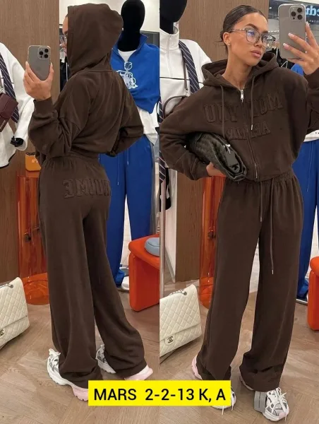 Теплый и мягкий костюм из флиса — фото 4