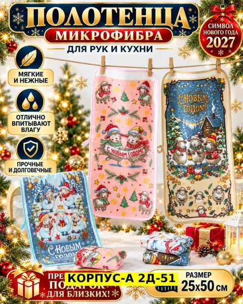 Полотенце из хлопка — фото 2
