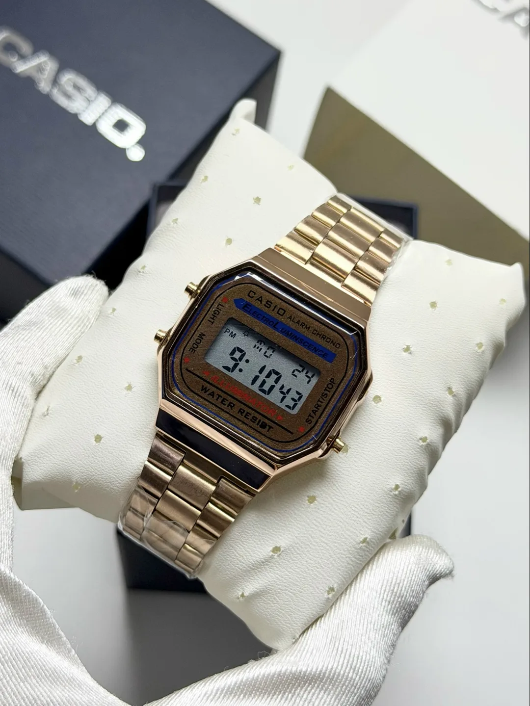 Часы металлические CASIO — фото 1