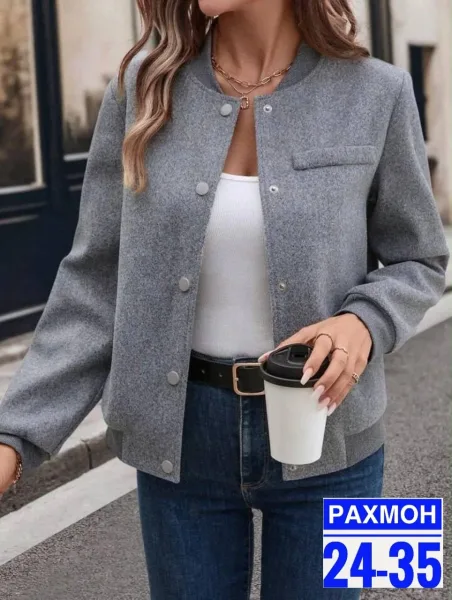 Бомбер из флиса — фото 1