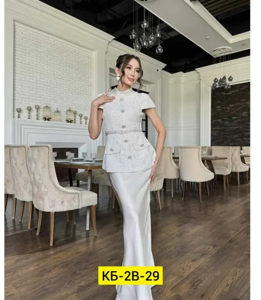 Костюм двойка из шелка — фото 2