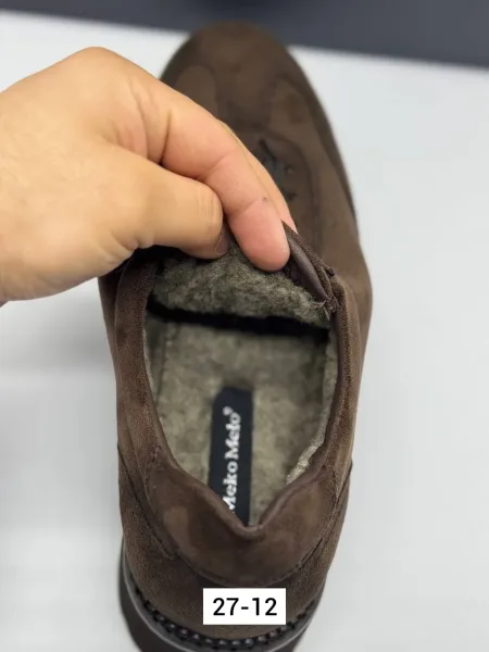 Мужские кеды из замши — фото 3