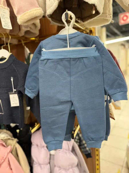 Костюм двойка для детей 1–3 лет с подкладкой из флиса — фото 4