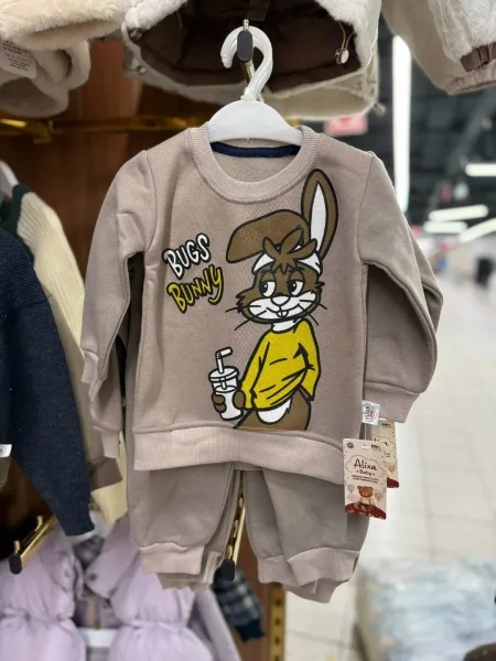 Костюм двойка для детей 1–3 лет с подкладкой из флиса — фото 6
