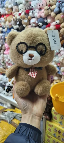 Мишка в очках, мягкая игрушка — фото 7