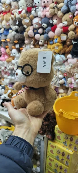 Мишка в очках, мягкая игрушка — фото 8